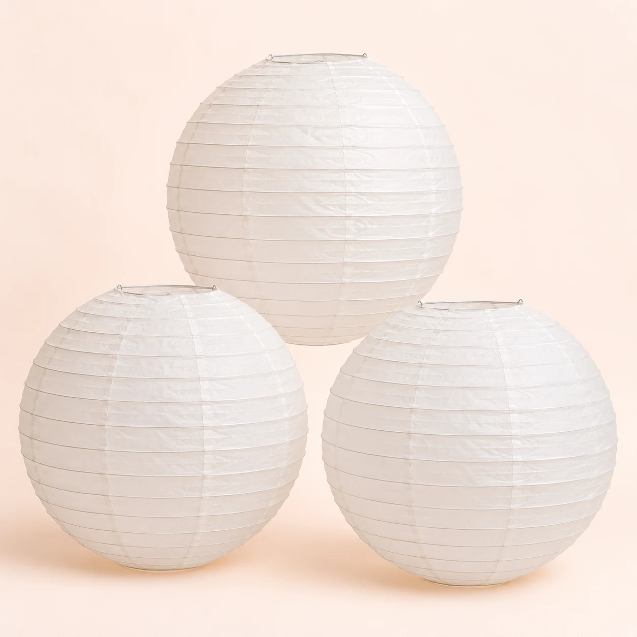 Cloud paper lanterns